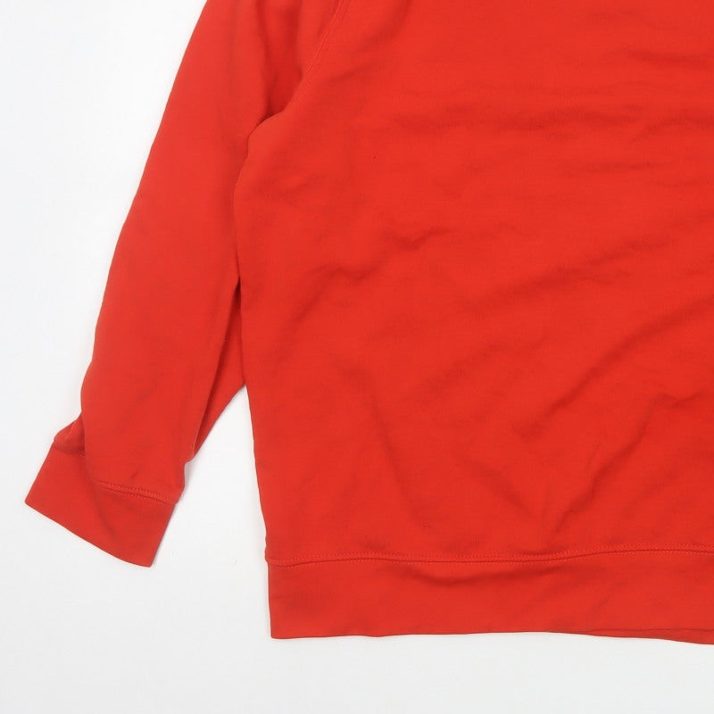 Primark Men’s Red 3XL Pullover Crew Neck Fleece Sweatshirt