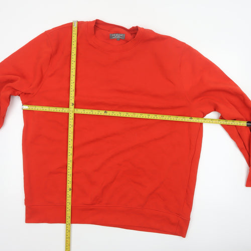 Primark Men’s Red 3XL Pullover Crew Neck Fleece Sweatshirt