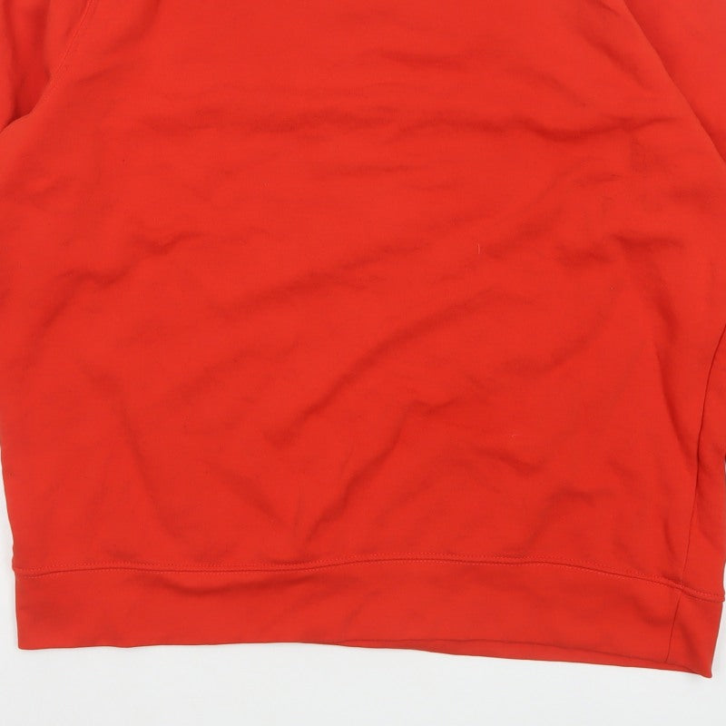 Primark Men’s Red 3XL Pullover Crew Neck Fleece Sweatshirt