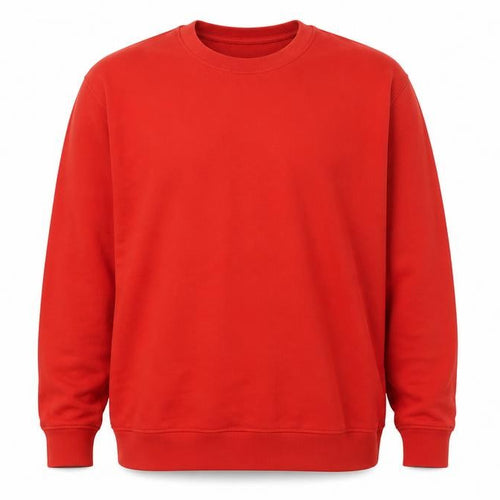 Primark Men’s Red 3XL Pullover Crew Neck Fleece Sweatshirt
