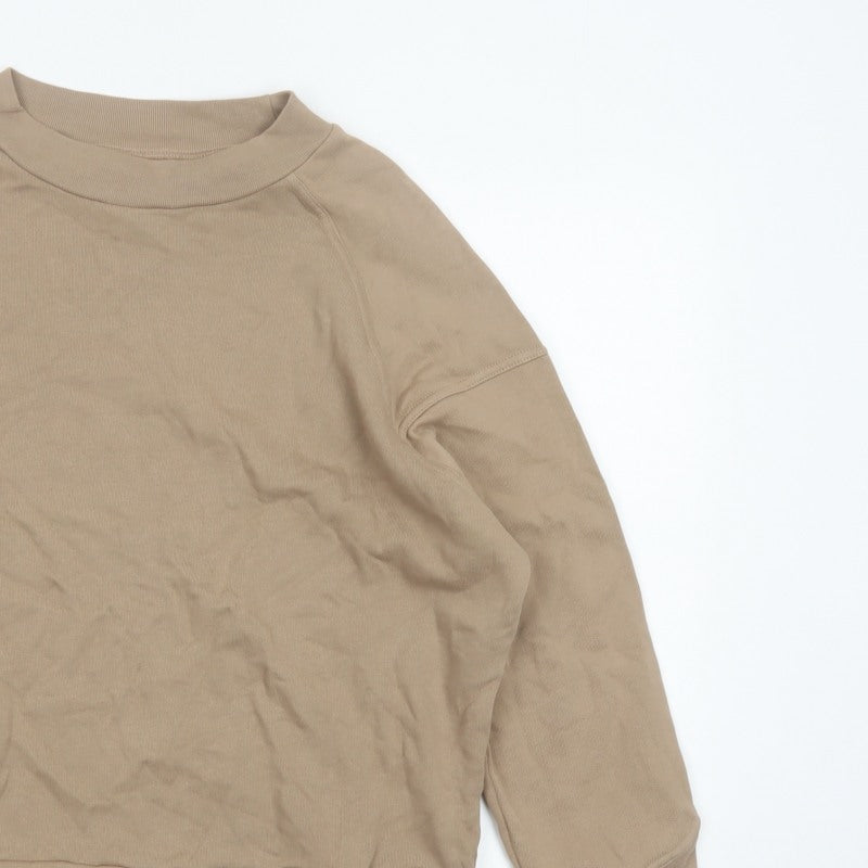Additional view of Kin Women’s Beige S Raglan Sleeve Pullover Sweatshirt