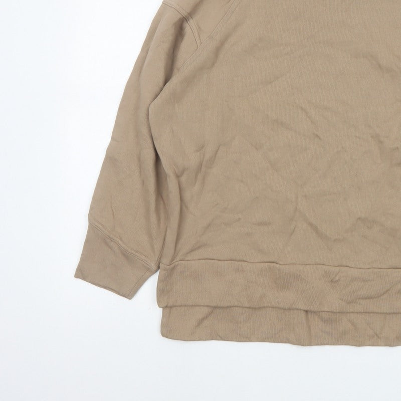 Additional view of Kin Women’s Beige S Raglan Sleeve Pullover Sweatshirt