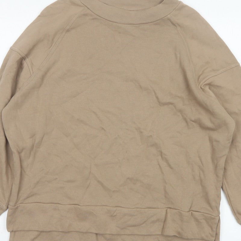 Additional view of Kin Women’s Beige S Raglan Sleeve Pullover Sweatshirt