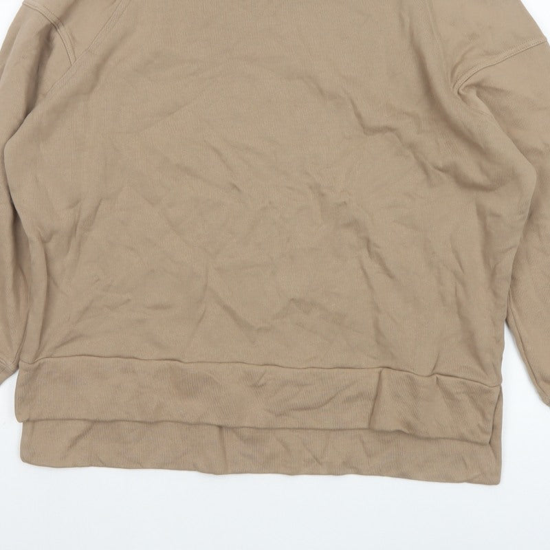 Additional view of Kin Women’s Beige S Raglan Sleeve Pullover Sweatshirt