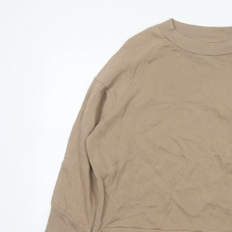 Additional view of Kin Women’s Beige S Raglan Sleeve Pullover Sweatshirt