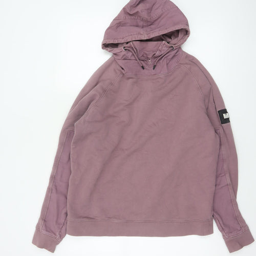 Weekend Offender Men’s Purple L Hooded 1/4 Zip Pullover Hoodie