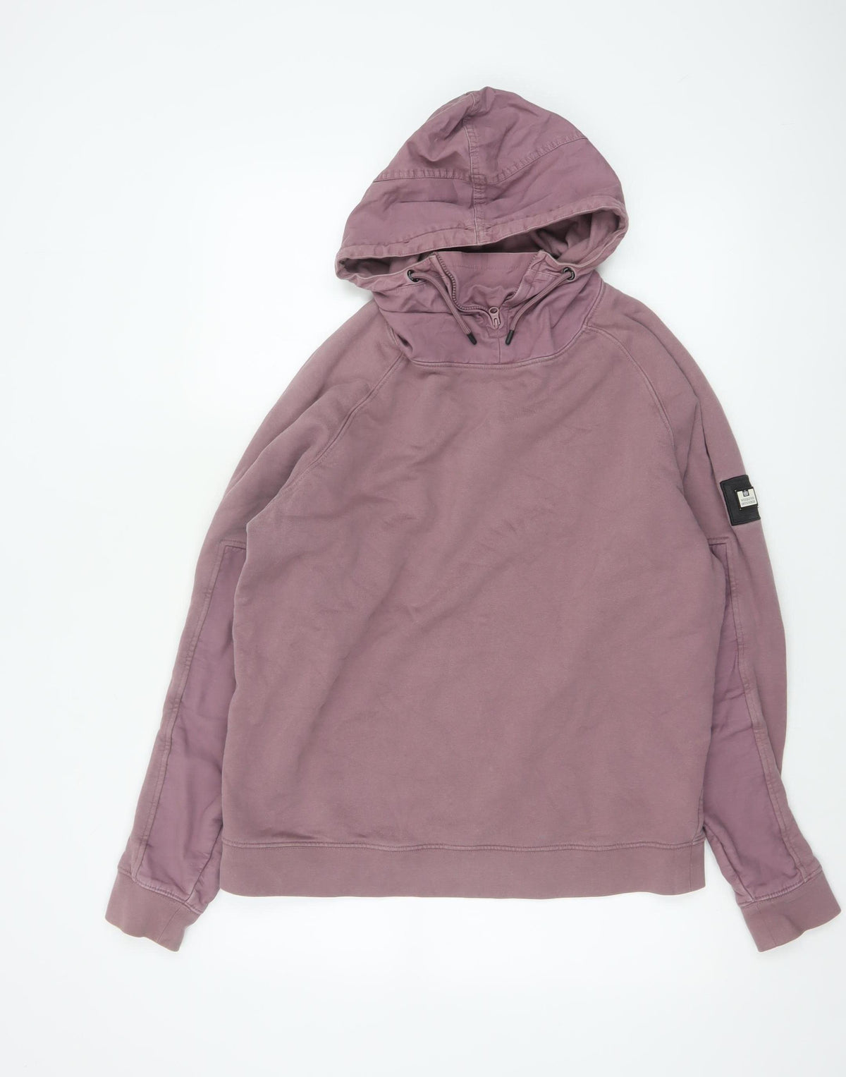 Weekend Offender Men’s Purple L Hooded 1/4 Zip Pullover Hoodie