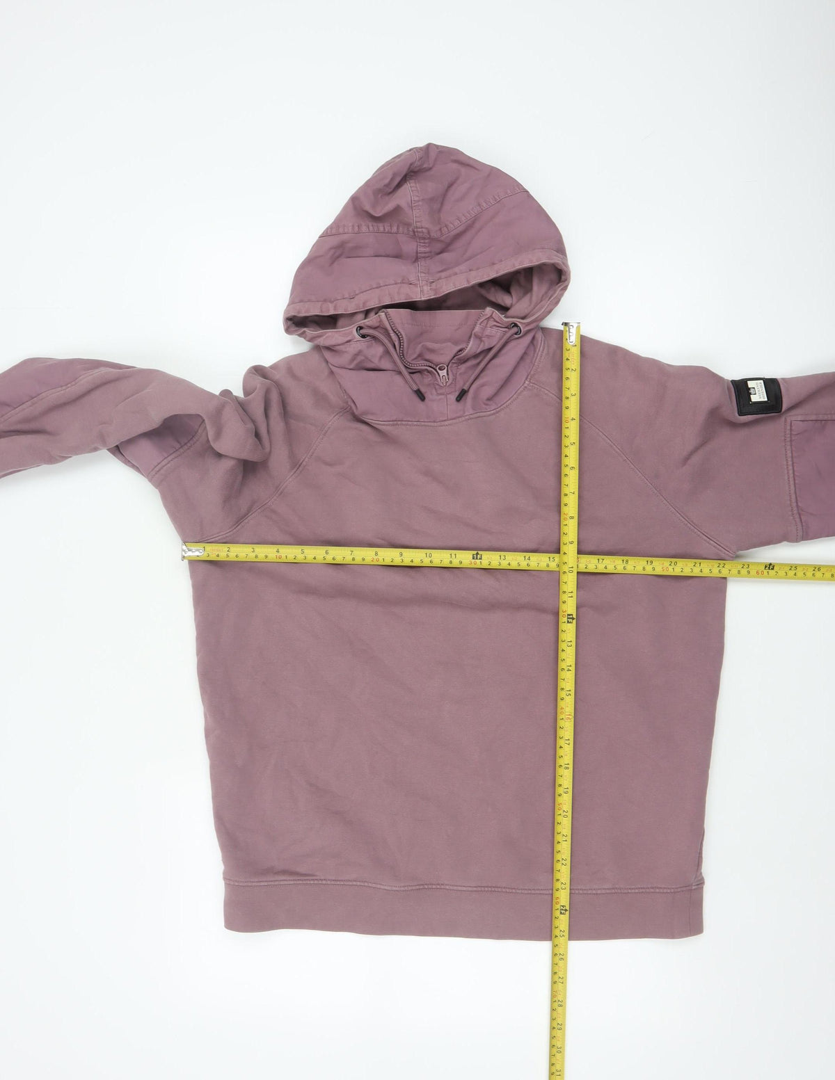 Weekend Offender Men’s Purple L Hooded 1/4 Zip Pullover Hoodie