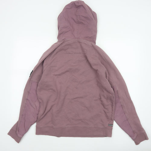 Weekend Offender Men’s Purple L Hooded 1/4 Zip Pullover Hoodie