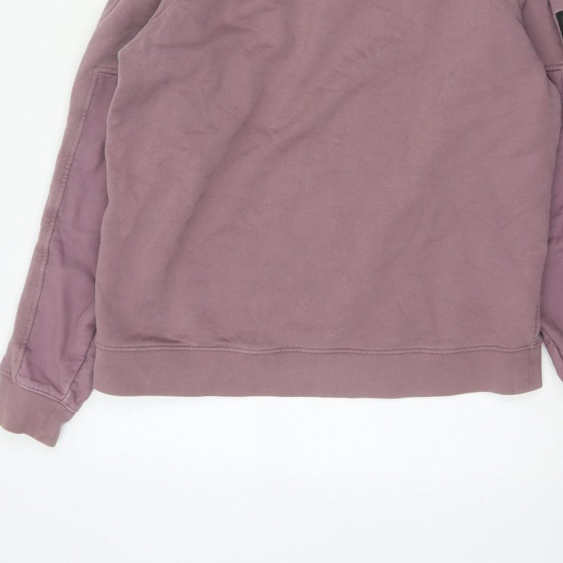 Weekend Offender Men’s Purple L Hooded 1/4 Zip Pullover Hoodie