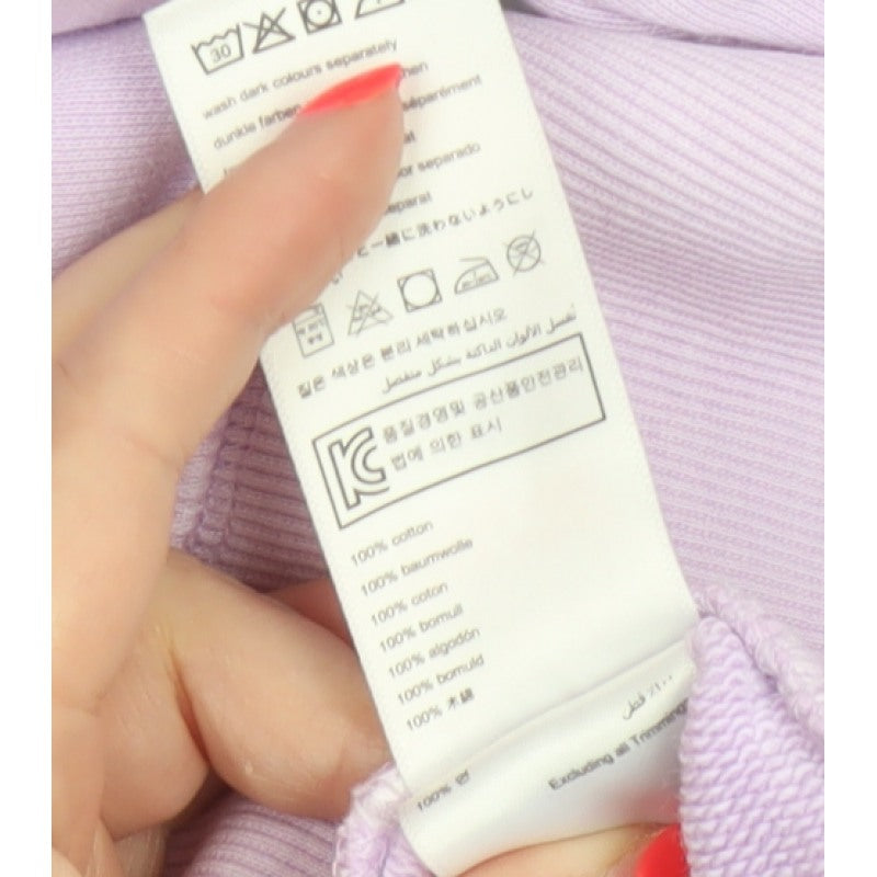 Additional view of Joules Women Pink UK 12 Cotton Raglan Crew Neck Pullover Sweatshirt