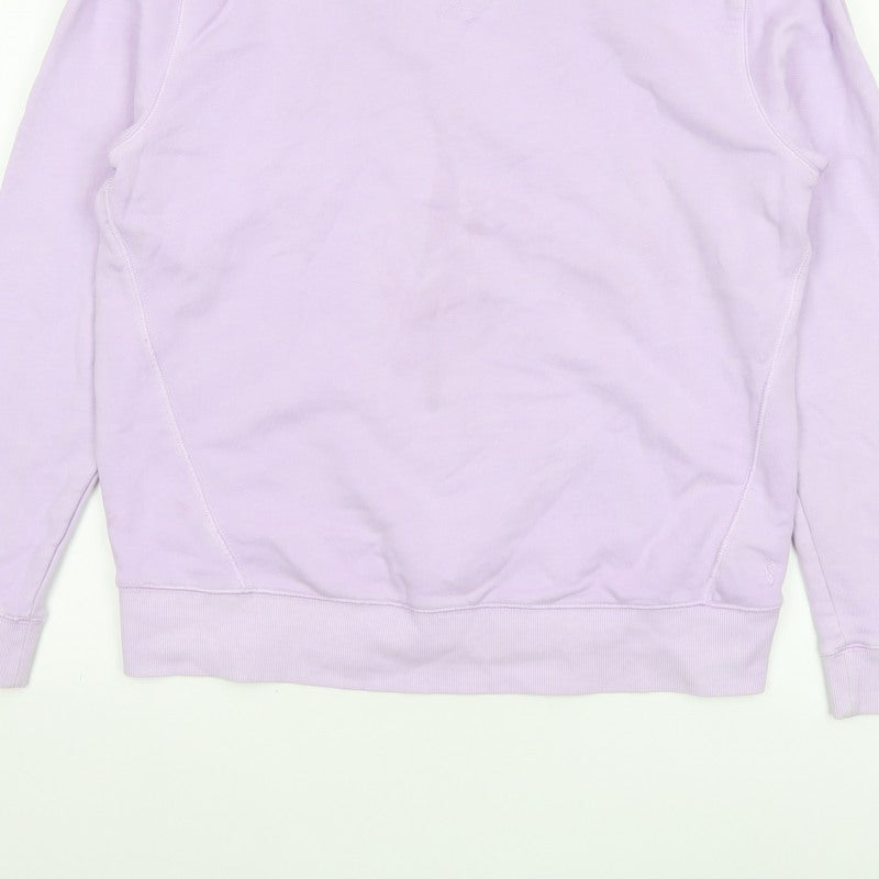 Additional view of Joules Women Pink UK 12 Cotton Raglan Crew Neck Pullover Sweatshirt