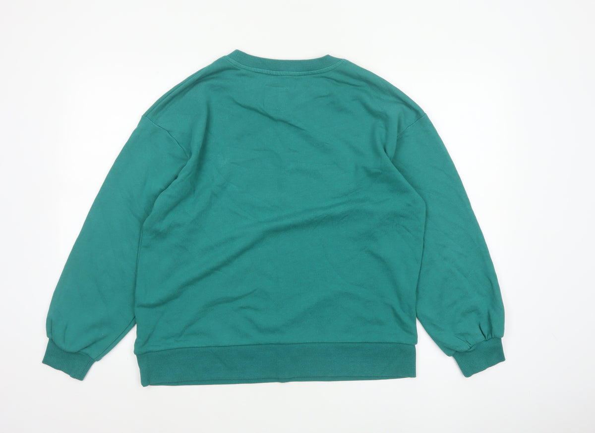C&C California Women’s Green L Palm Beach Tennis Club Sweatshirt