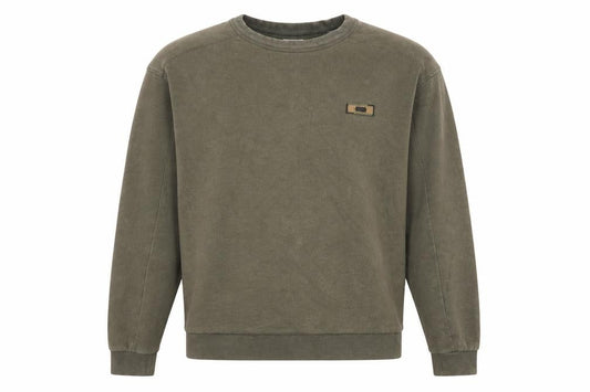 Jack & Jones Core Men's Green S Pullover Crew Neck Logo Sweatshirt