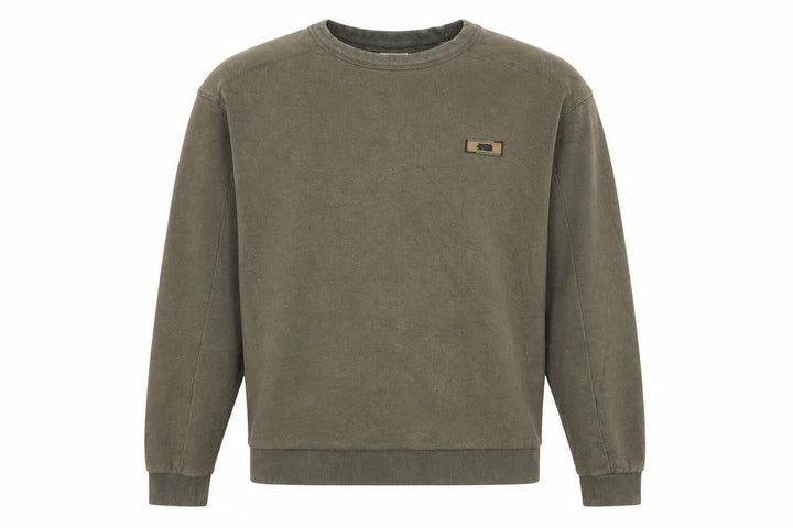 Jack & Jones Core Men's Green S Pullover Crew Neck Logo Sweatshirt
