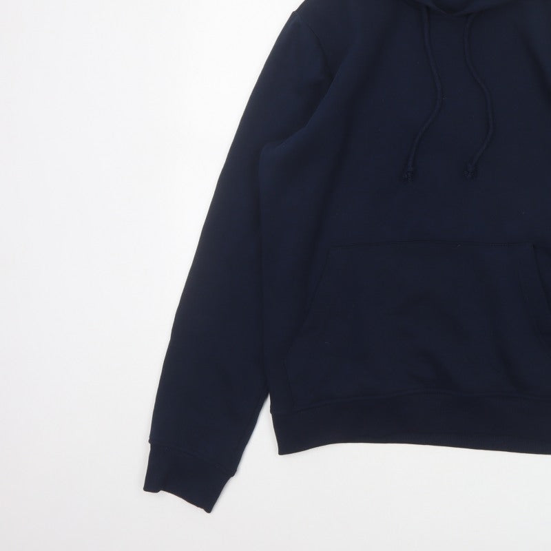 Brave Soul Women’s Navy Blue S Pullover Hooded Sweatshirt