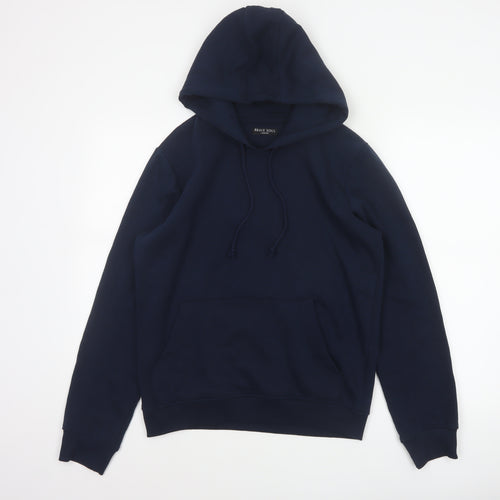 Brave Soul Women’s Navy Blue S Pullover Hooded Sweatshirt
