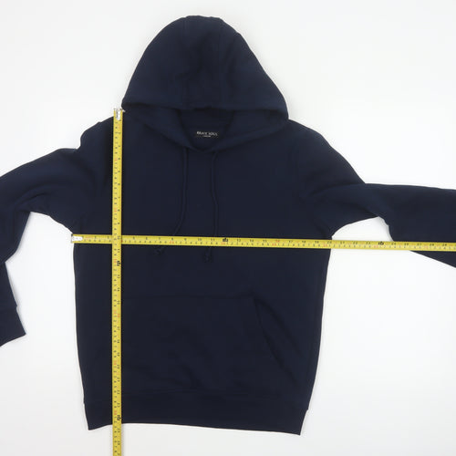 Brave Soul Women’s Navy Blue S Pullover Hooded Sweatshirt