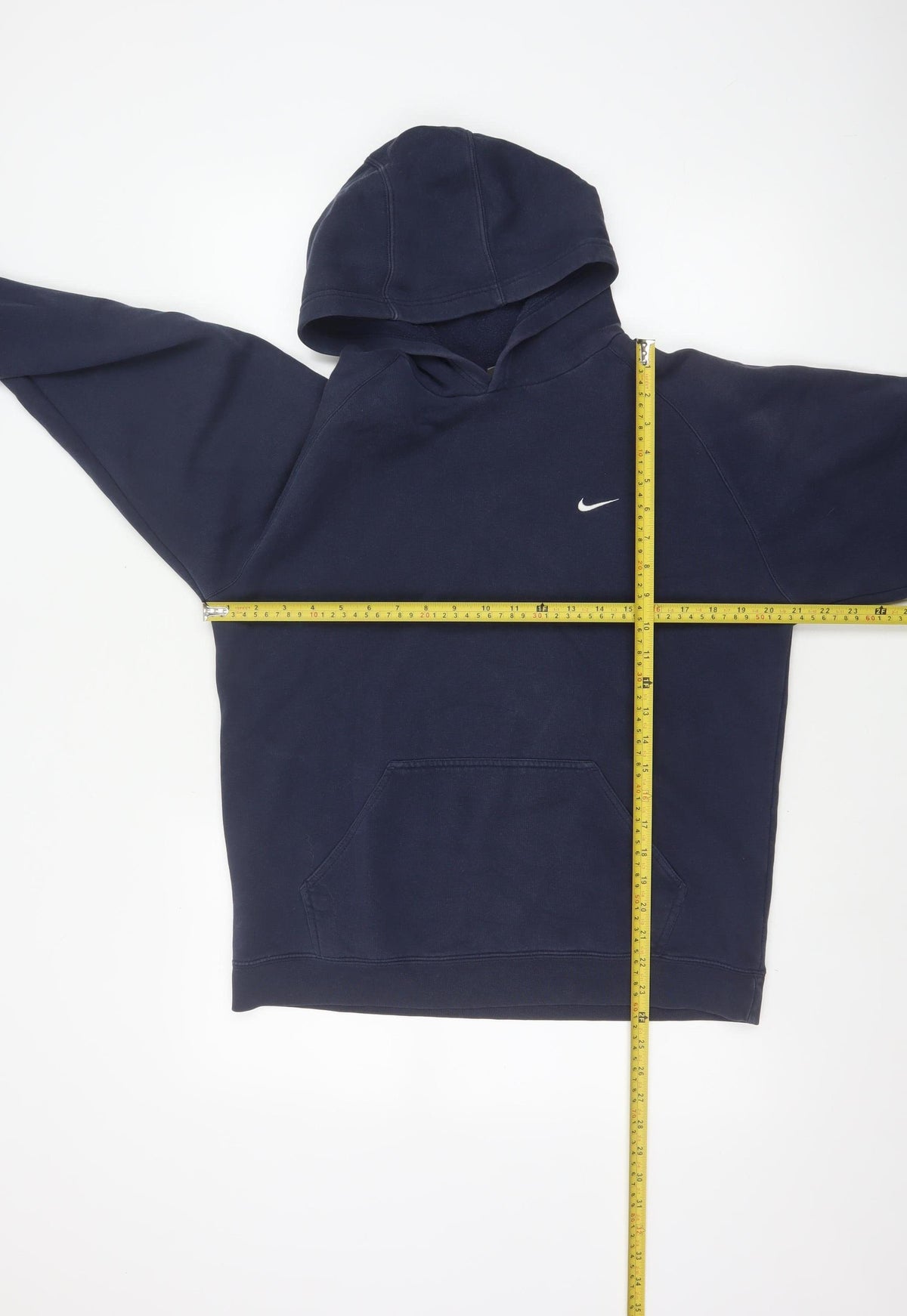 Nike Boys Navy Blue 12-13 Years Pullover Hoodie Logo Pocket