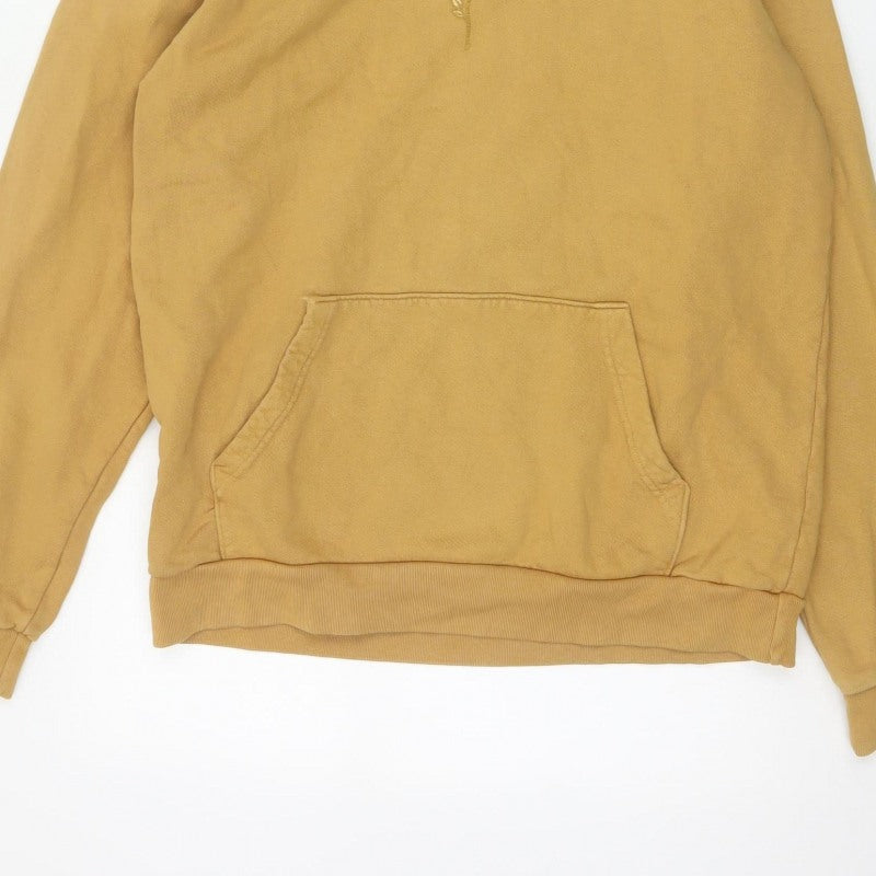 Additional view of RIC3 Men’s Brown M Pullover Hoodie Rose Graphic Print Logo