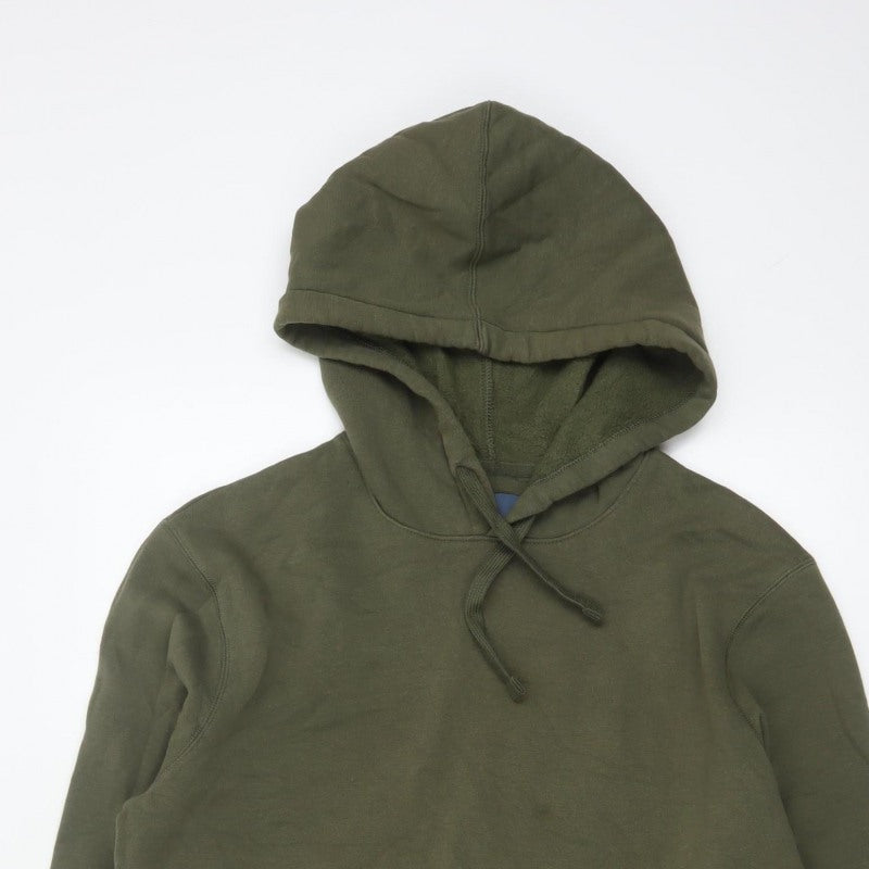 Easy Men’s Green Large Pullover Hoodie Fleece Kangaroo Pocket
