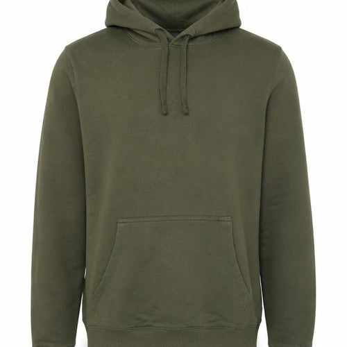 Easy Men’s Green Large Pullover Hoodie Fleece Kangaroo Pocket