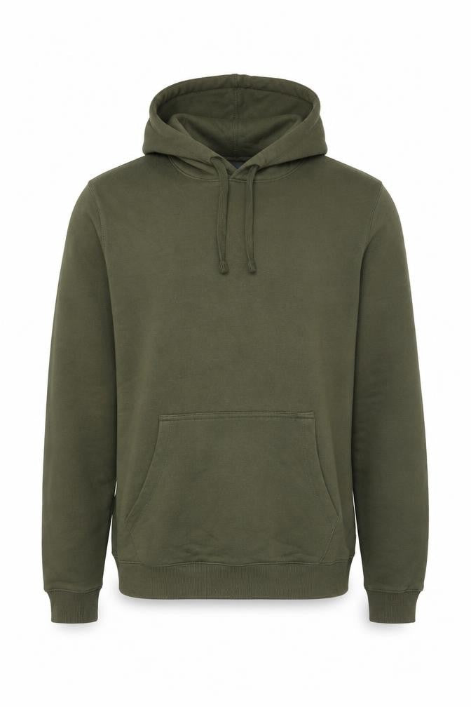 Easy Men’s Green Large Pullover Hoodie Fleece Kangaroo Pocket