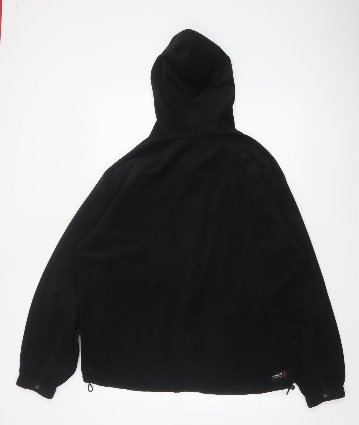 Paramo Men’s Black L Full Zip Reversible Hooded Fleece Hoodie