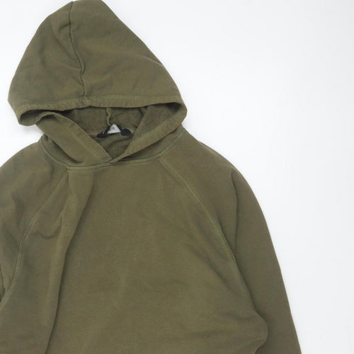 F&F Women’s Green UK 14 Pullover Hoodie Drawstring Hem