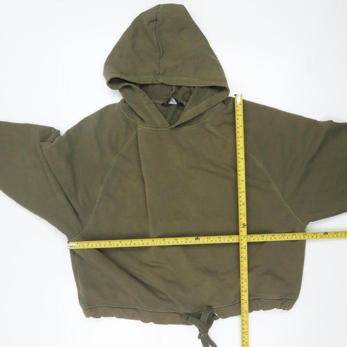 F&F Women’s Green UK 14 Pullover Hoodie Drawstring Hem