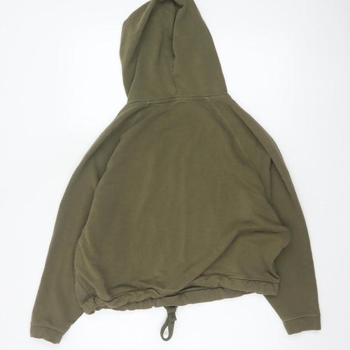 F&F Women’s Green UK 14 Pullover Hoodie Drawstring Hem
