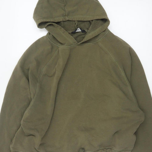 F&F Women’s Green UK 14 Pullover Hoodie Drawstring Hem