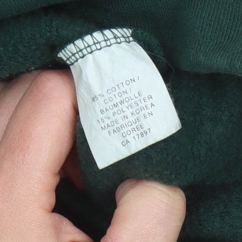 GAP Men's Green XL 1/4 Zip Fleece Pullover Sweatshirt