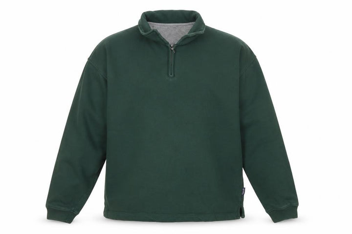 GAP Men's Green XL 1/4 Zip Fleece Pullover Sweatshirt