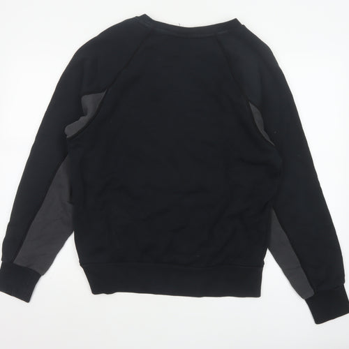 Nike Men’s Black S Pullover Crew Neck Air Logo Sweatshirt
