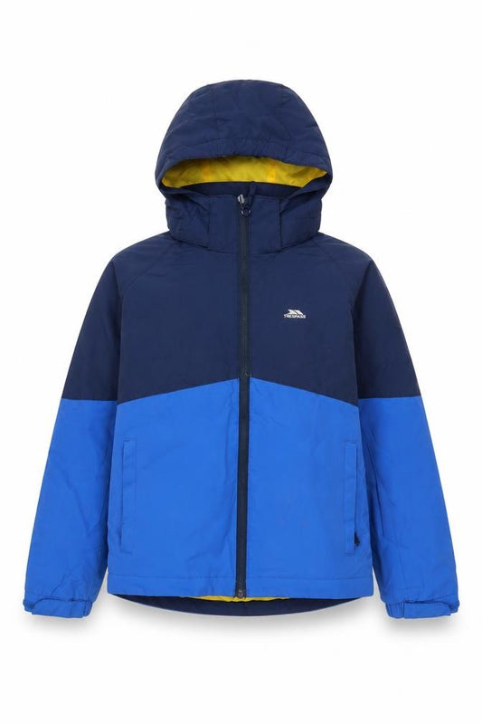 Trespass Boys Blue 7-8 Years Ski Jacket Waterproof Hooded TP50