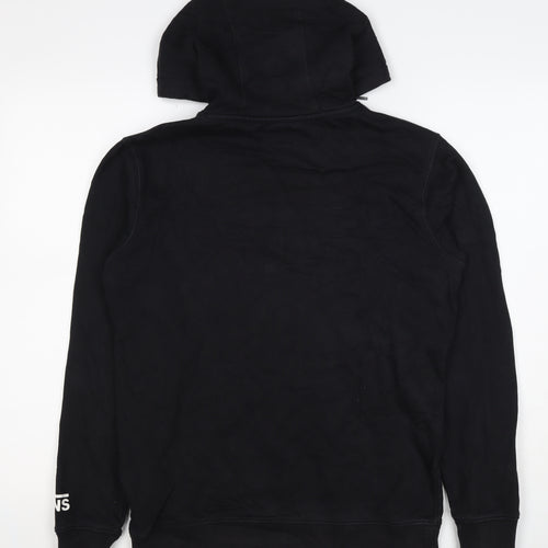 Vans Men's Black XS Pullover Logo Hoodie Cotton Skateboarding