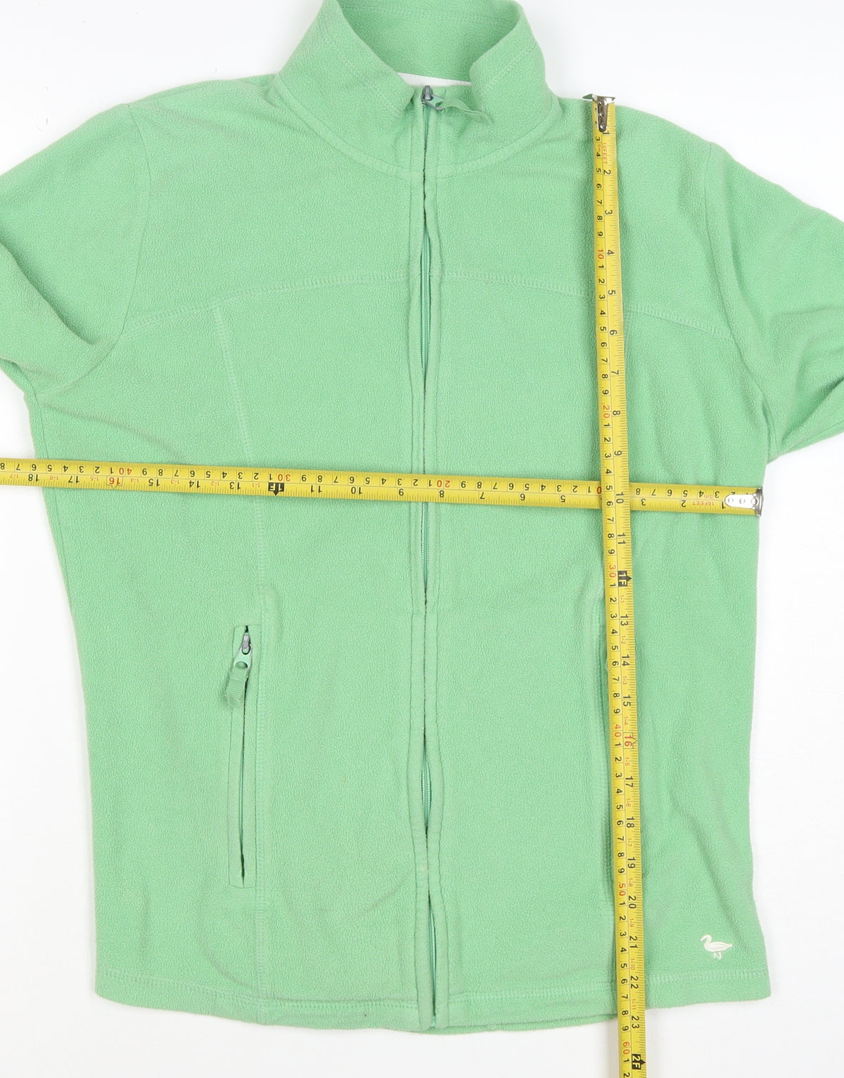 Country Rose Women’s Green M Fleece Full Zip Outdoor Jacket