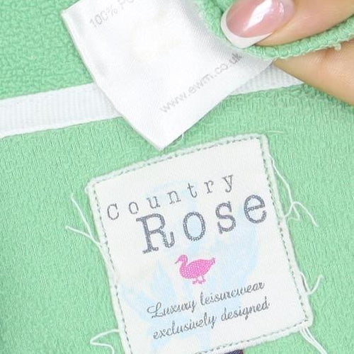Country Rose Women’s Green M Fleece Full Zip Outdoor Jacket