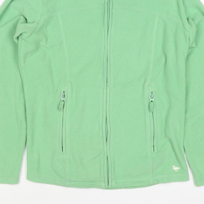 Country Rose Women’s Green M Fleece Full Zip Outdoor Jacket