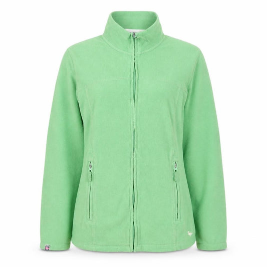 Country Rose Women’s Green M Fleece Full Zip Outdoor Jacket