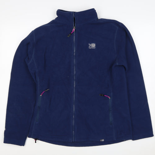 Karrimor Women’s Blue UK 14 Fleece Jacket Full Zip Outdoor