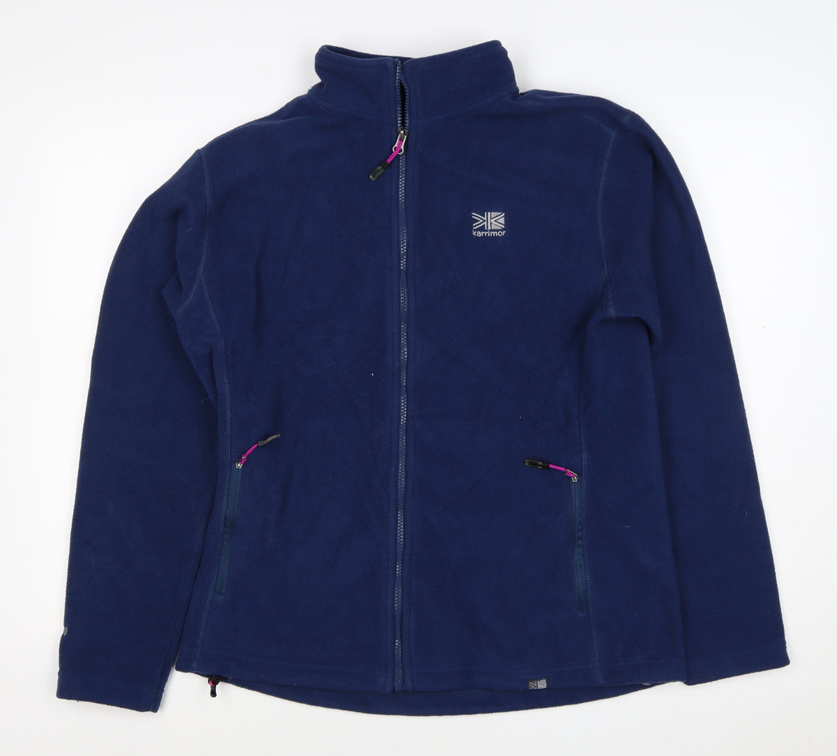 Karrimor Women’s Blue UK 14 Fleece Jacket Full Zip Outdoor