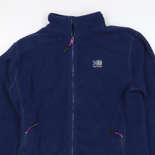 Karrimor Women’s Blue UK 14 Fleece Jacket Full Zip Outdoor