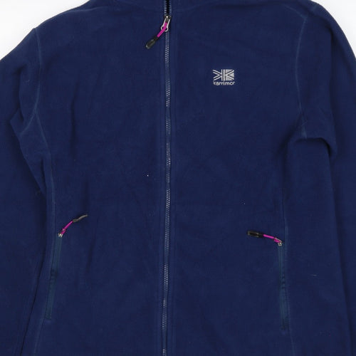 Karrimor Women’s Blue UK 14 Fleece Jacket Full Zip Outdoor