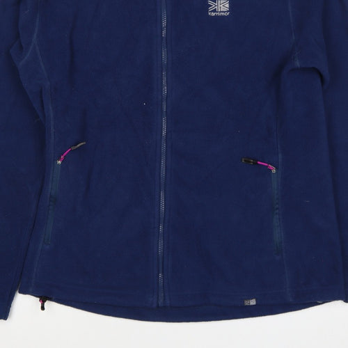 Karrimor Women’s Blue UK 14 Fleece Jacket Full Zip Outdoor