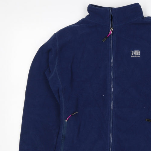Karrimor Women’s Blue UK 14 Fleece Jacket Full Zip Outdoor