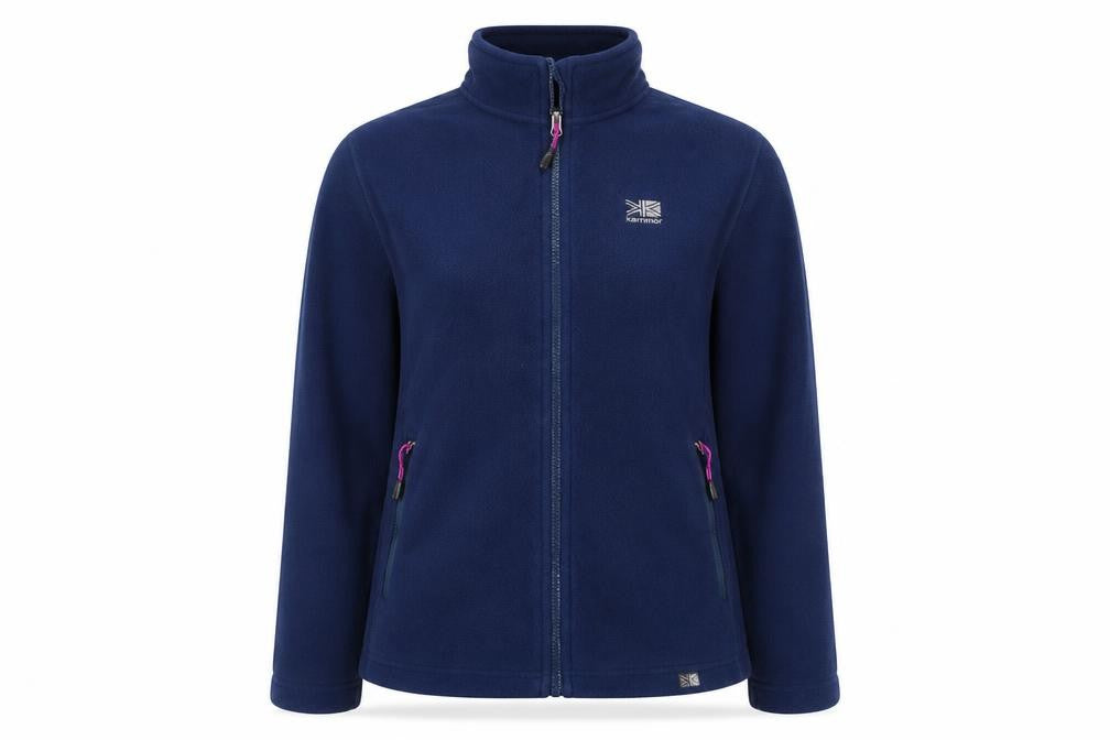 Karrimor Women’s Blue UK 14 Fleece Jacket Full Zip Outdoor