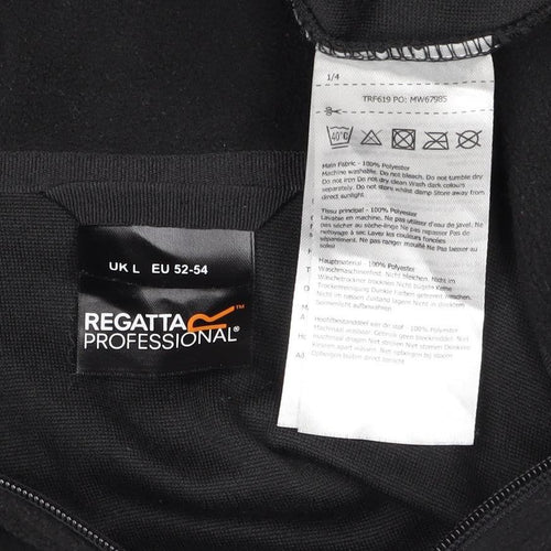 Regatta Professional Men’s Black L Full Zip Fleece Jacket Outdoor