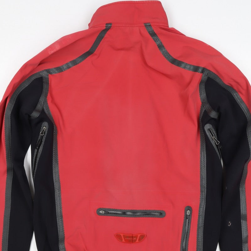 Endura Men’s Red Black M Cycling Windbreaker Full Zip Jacket
